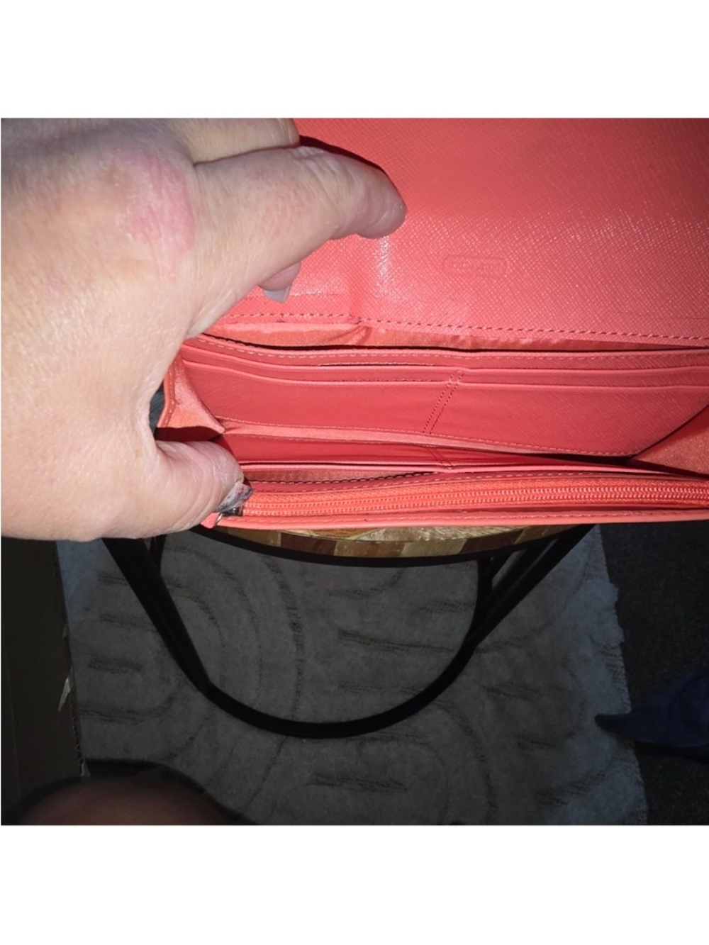 Coach Coral Taylor Slim Envelope Wallet - Picture 11 of 12
